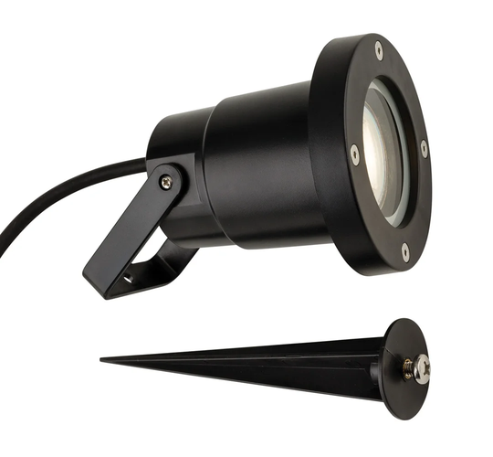 Black Monza Resin Spot Light