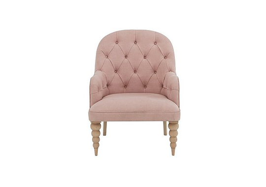 Evie Accent Chair - Pink