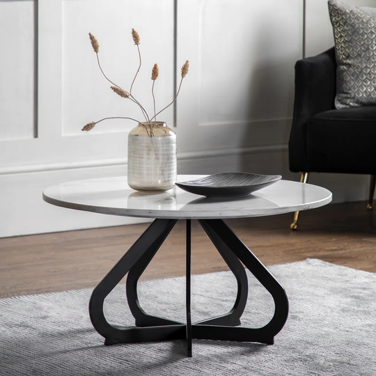 Collen Cross Legs Coffee Table