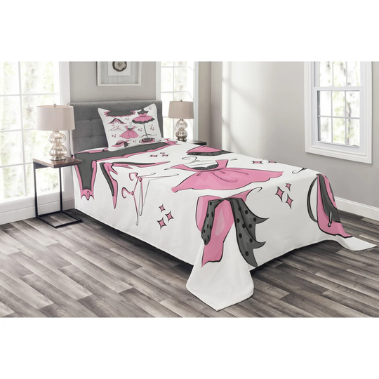 Agafia Bedspread Set with Pillow Sham
