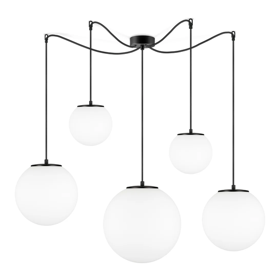 Tsuki Mix 5 -Light Globe Pendant