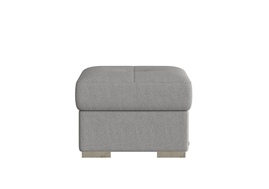 Nicoletti - Galileo Fabric Footstool - Grey