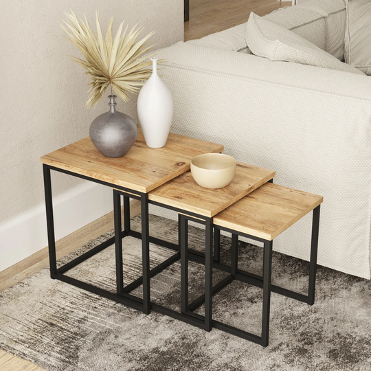 Melcher 3 Piece Nest of Tables