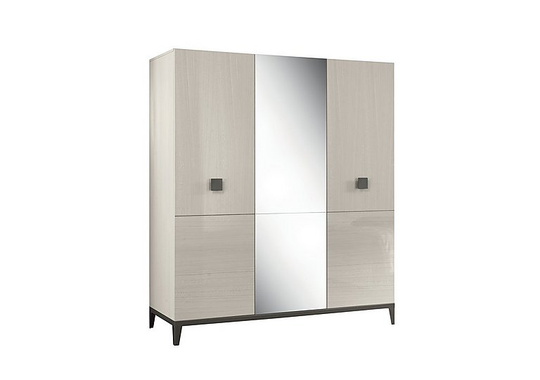 ALF - Alpine 3 Door Mirror Wardrobe - Beige