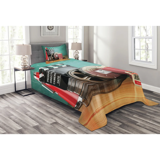 Agamenn Bedspread Set with Pillow Sham