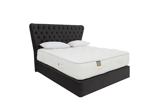Harrison Spinks - Yorkshire 25,000 Divan Set - Small Double - Grey