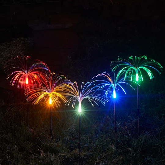 Adolph Copper Solar Powered Integrated LED Pathway Lights Pack