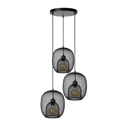 Jerrel 3 - Light Cluster Dome Pendant