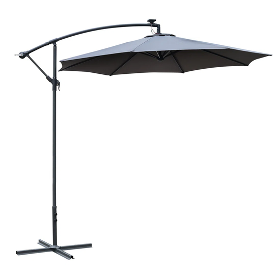 Sadie 2.9m Cantilever Parasol