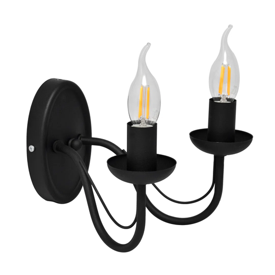 Keven 2-Light Candle Wall Light