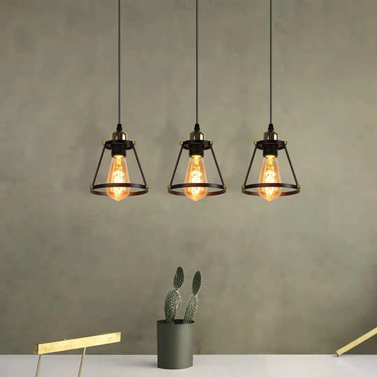 Moynihan 3 -Light Novelty Bulb Pendant