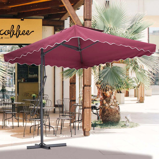 Hawkins 2.5m Square Cantilever Parasol