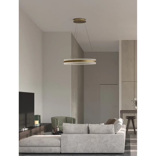Abramowski 1 - Light Statement Drum LED Pendant