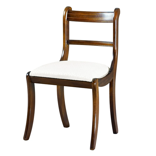 Harwinton Solid Mahogany Upholstered Dining Chair