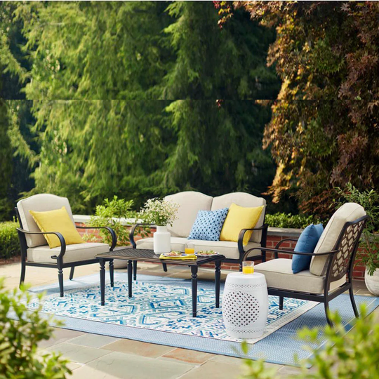 Laurel 4 Seater Sofa Set