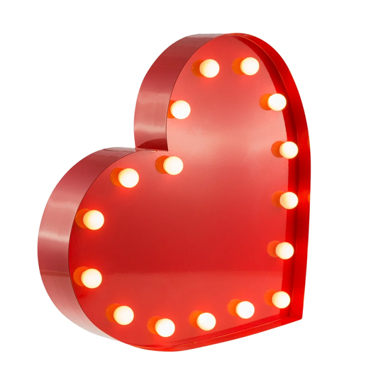 Heart 30.5cm Table Lamp