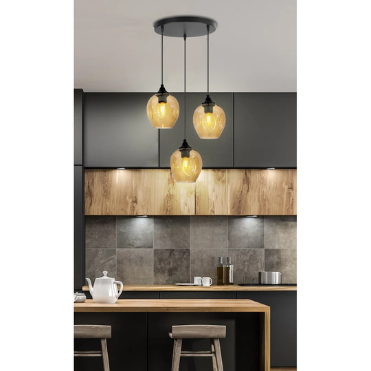 1 - Light Cluster Geometric LED Pendant