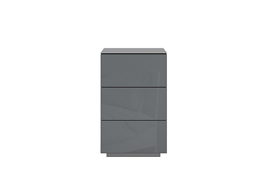 Mando 3 Drawer Bedside Chest with Hidden Charger