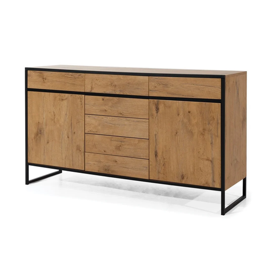 Deveta 160Cm Wide 7 Drawer Sideboard