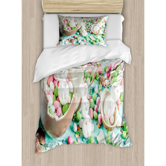 Garet 100% Polyester Duvet Cover Set