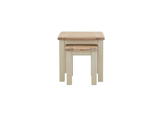 Furnitureland - Angeles Nest of Tables - Cream