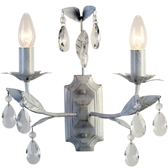 Mack 2-Light Candle Wall Light