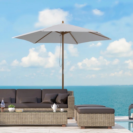 Carsley 2.5m Beach Parasol
