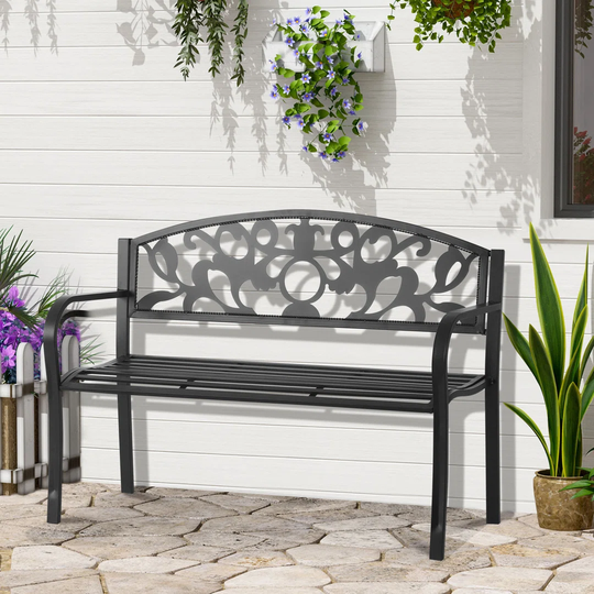 Grinnell Metal Bench