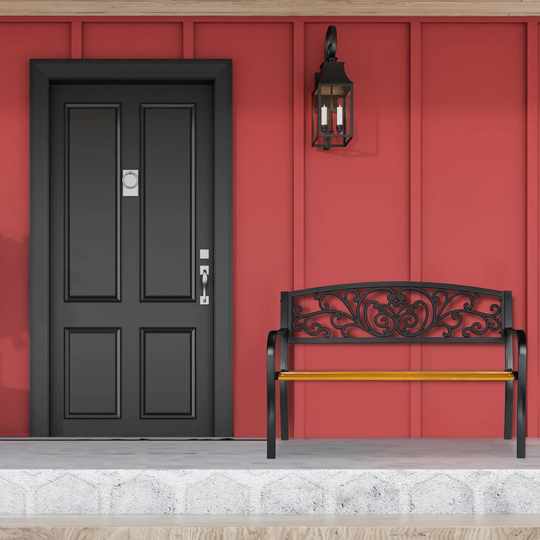 Drakes Steel and Cast Iron Bench