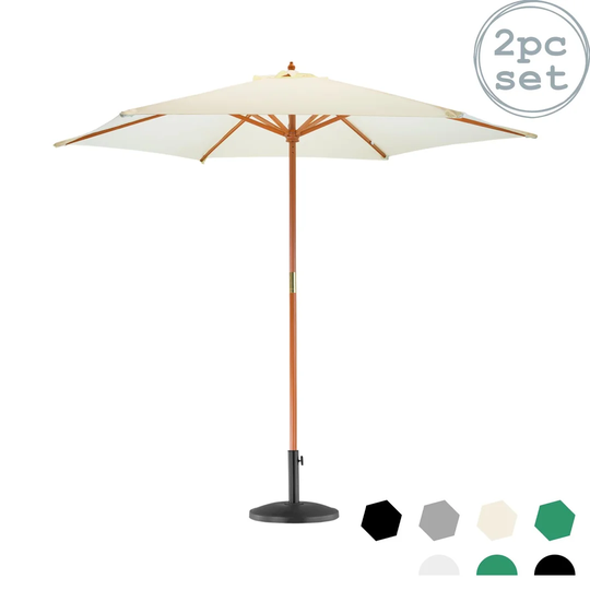 2.7m Traditional Parasol