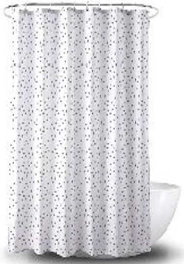 Oxford Fabric Bathroom Shower Curtain Mildew Mould Resistant 180 X 180 Cm