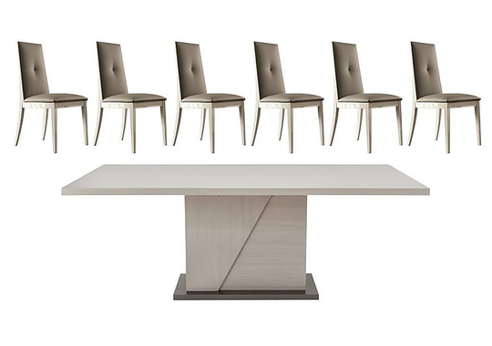 ALF - Alpine Extending Table & 6 Montechiaro Chairs