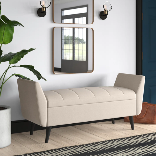 Wiechmann Upholstered Storage Bench