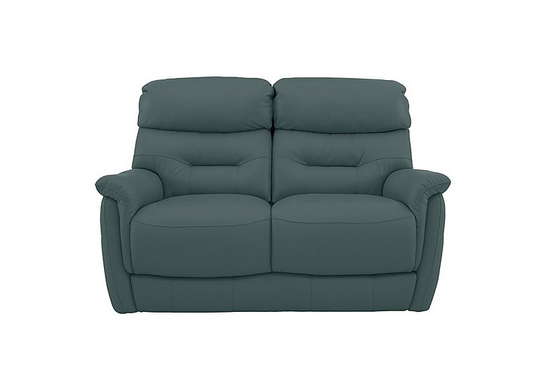 Chicago 2 Seater Leather Sofa - Green- World of Leather