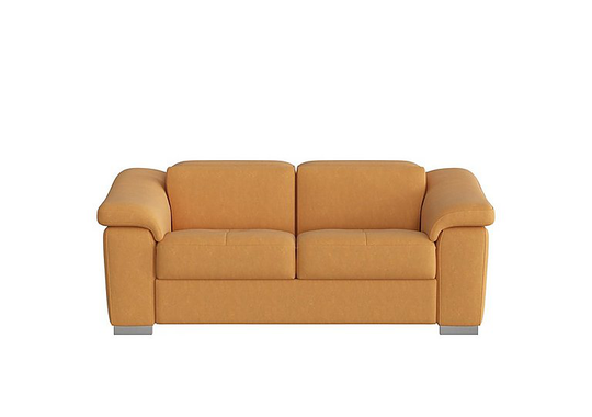 Nicoletti - Galileo 2 Seater Fabric Sofa - Yellow