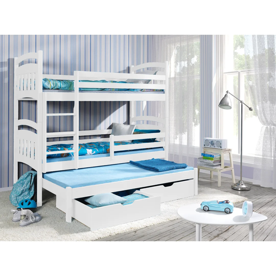 Mouton Bunk Bed with Trundle