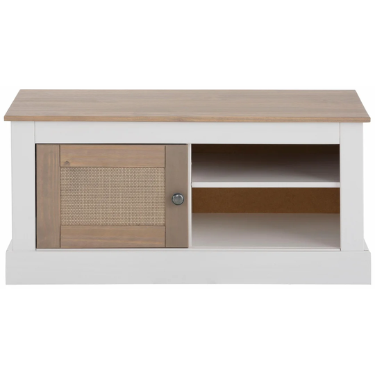 Petras Wood Storage Bench