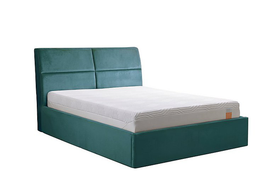 TEMPUR - Grafton Ottoman Bed Frame - King Size - Blue
