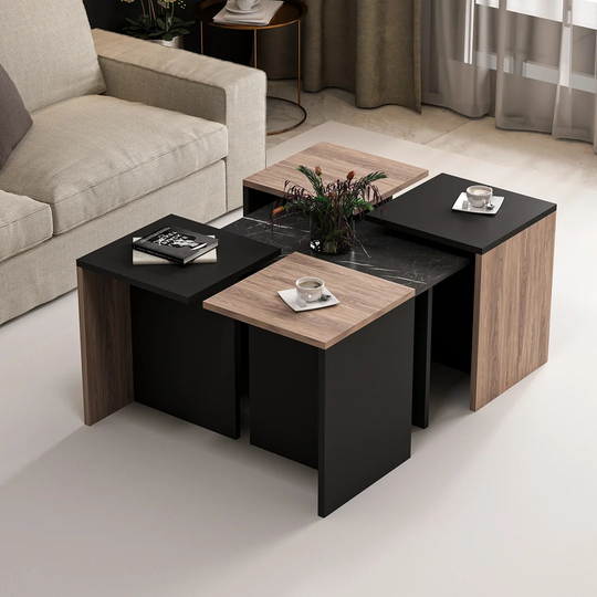 Geraint 5 Piece Coffee Table Set