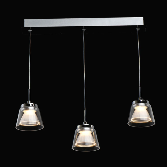 Liriano 3 - Light Kitchen Island Linear Pendant