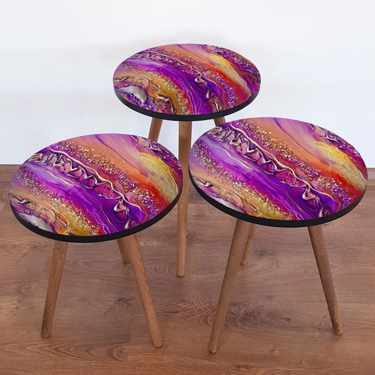 Amundson 3 Piece Nest of Tables