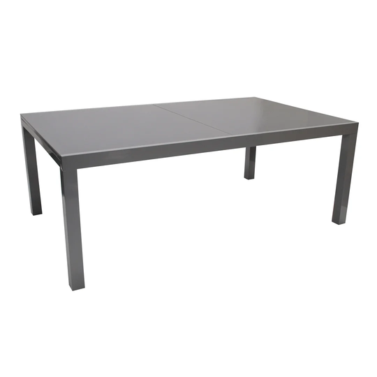 Kerns Extendable Aluminium Dining Table
