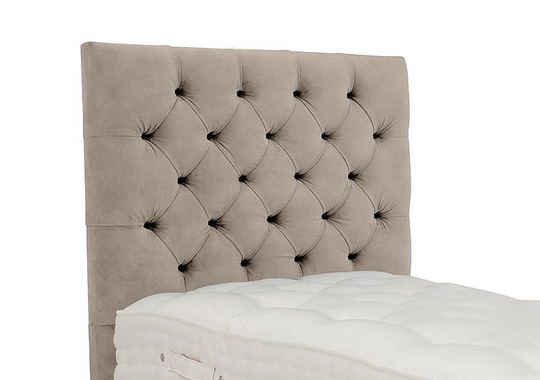 Millbrook - Minley Floor Standing Headboard - Single - Beige