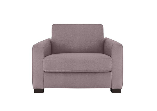 Nicoletti - Alcova Fabric Chair with Box Arms - Pink