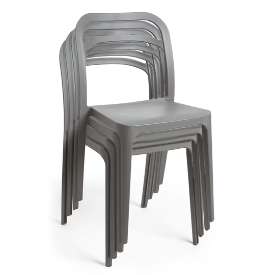 Argens Set Of 4 Grey Dining Chairs