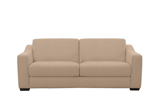 Optimus 3 Seater Leather Sofa- World of Leather