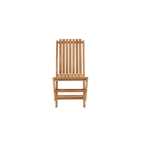Ghana - Folding Chair- Natural - Teak -
