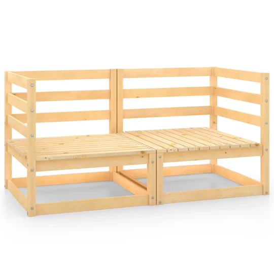 Elmyra 70Cm Wide Outdoor Pine Garden Sofa