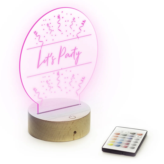 LED Colour Changing Bar Light: Let''s Party Design