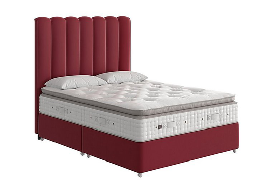 Vispring - Duchess Pillow Top Divan Set - Double - Red